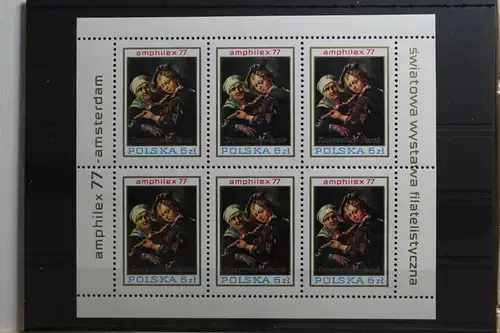 Polen 2508 postfrisch als Kleinbogen #TC188