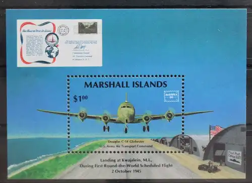 Marshall-Inseln Block 1 mit 81 postfrisch #TA164