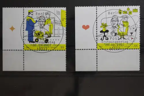 BRD 2620-2621 gestempelt #TB853