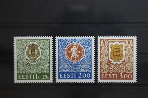 Estland 225-227 postfrisch #TC478