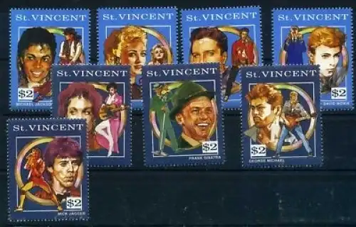 St. Vincent 1891-1898 postfrisch Musiker #GZ522