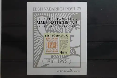 Estland Block 6 postfrisch #TC476