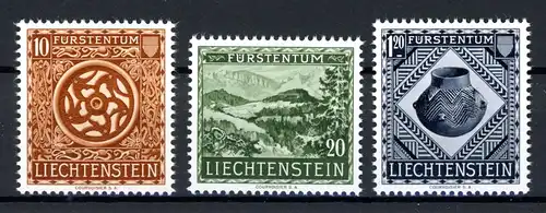 Liechtenstein 319-321 postfrisch #HD098