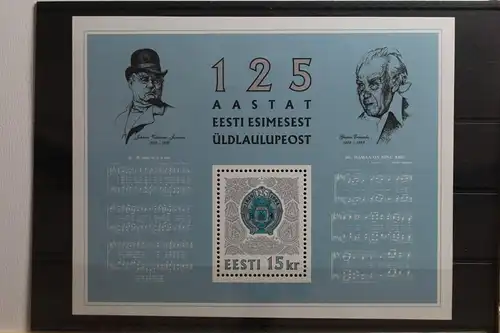 Estland Block 7 mit 228 postfrisch #TC479