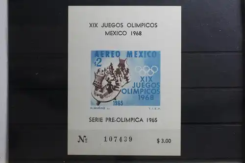 Mexiko Block 4 mit 1201 postfrisch #TD600