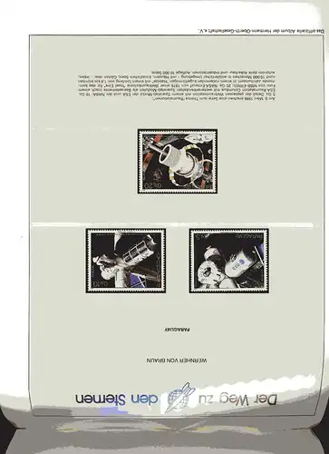 Paraguay 4201-4205 + KB postfrisch Raumfahrt #GF663