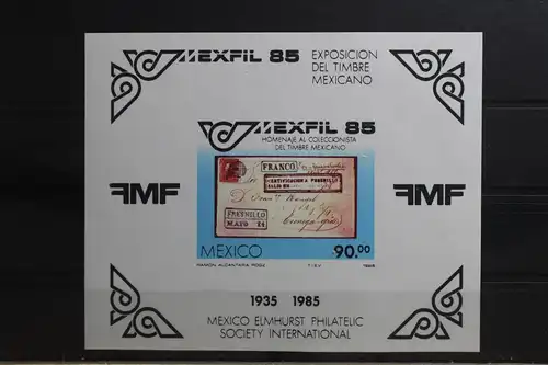 Mexiko Block 28 mit 1932 postfrisch #TD864