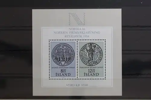 Island Block 5 mit 606-607 postfrisch #TD645