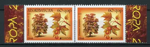 Aserbaidschan 841 I postfrisch fehlender Landesname, CEPT #HE030