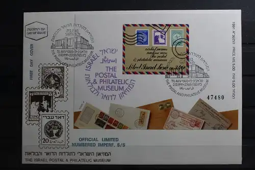 Israel Block 43 B mit 1195 gestempelt als FDC #TC401