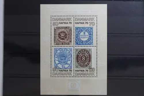 Dänemark Block 2 mit 607-610 postfrisch #TD989