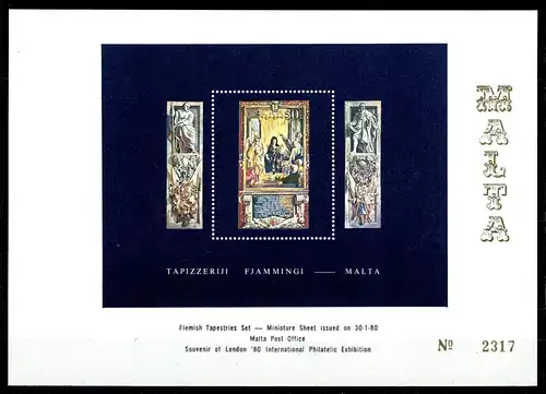 Malta Block 6 postfrisch Sonderdruck #GZ536