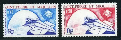 St. Pierre und Miquelon 496-497 postfrisch UPU #GJ313