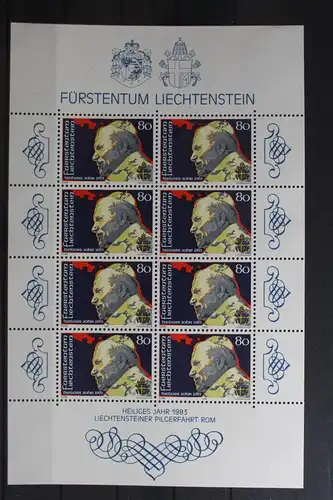 Liechtenstein 830 als Kleinbogen postfrisch #TF027