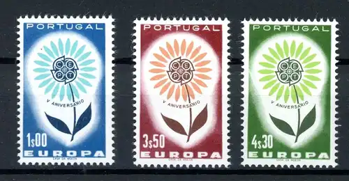 Portugal 963-65 postfrisch Cept #HD071