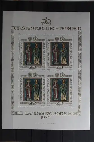 Liechtenstein 734 als Kleinbogen postfrisch #TF020