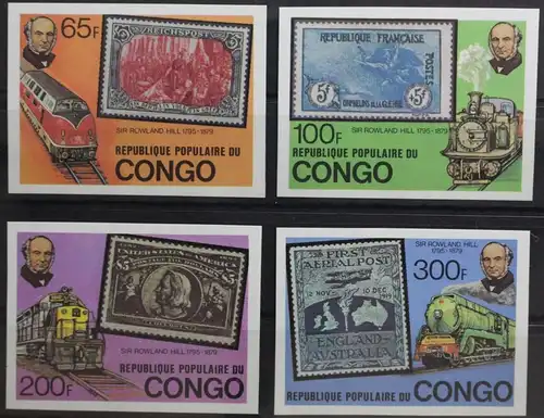 Kongo (Brazzaville) 680 B-683 B postfrisch #TE403