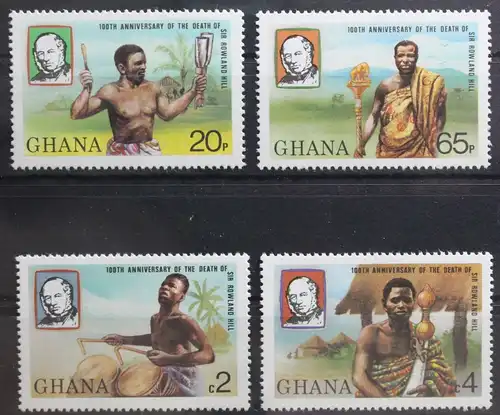 Ghana 813 A-816 A postfrisch #TE394