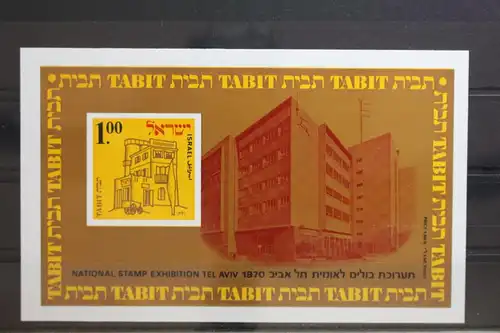 Israel Block 7 mit 490 B postfrisch #TE473