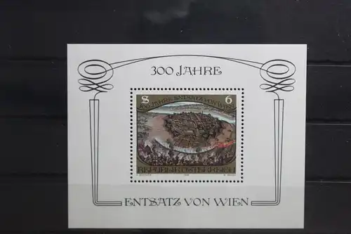 Österreich Block 6 mit 1750 postfrisch #TE707