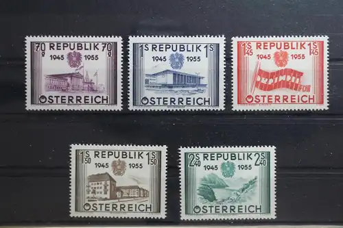 Österreich 1012-1016 postfrisch #TF065