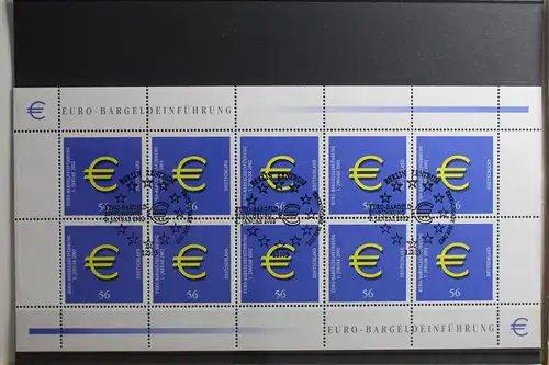 BRD 2234 gestempelt als Kleinbogen mit Ersttagssonderstempel #TG133