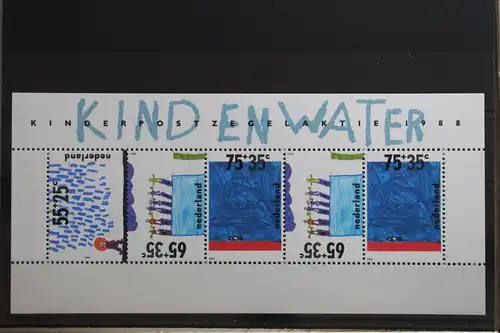 Niederlande Block 32 mit 1353-1355 postfrisch #TG715