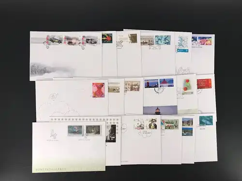 Norwegen FDC Jahrgang 2007 1604,1605 fehlt Ersttagesbrief/FDC #HE256