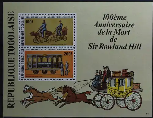 Togo Block 144 A mit 1372 A-1373 A postfrisch #TE453