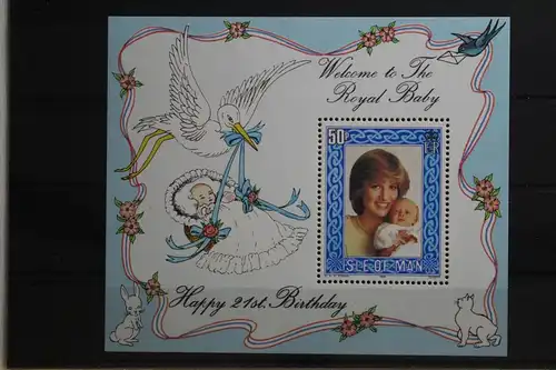 Großbritannien Isle of Man Block 6 mit 219 postfrisch #TG668