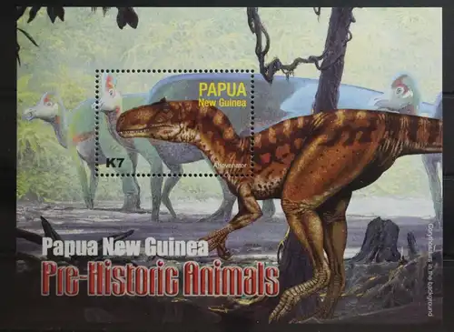 Papua-Neuguinea Block 28 mit 1057 postfrisch #TG326