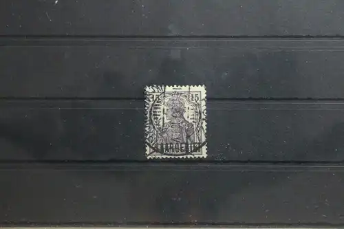 Saargebiet 34 gestempelt Vollstempel #SW843