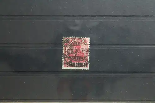 Saargebiet 33 gestempelt Vollstempel #SW835