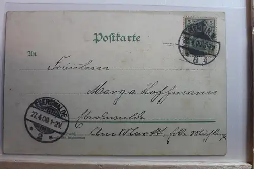AK Deutschland Künstlerkarte 1900 #PG219