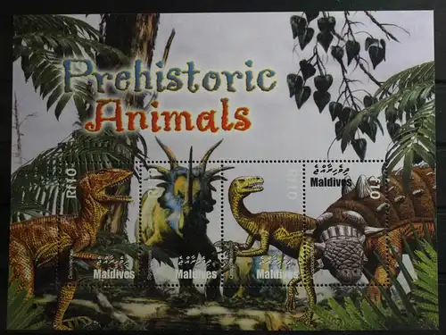 Malediven 4445-4448 postfrisch als Kleinbogen #TG582
