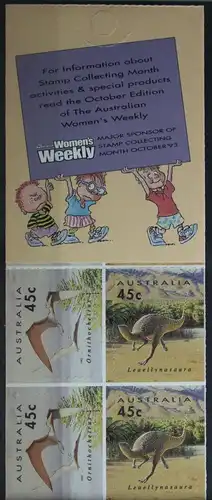 Australien 1376-1377 postfrisch als Markenheftchen #TG515