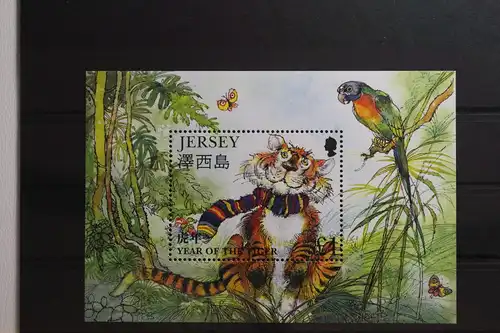 Großbritannien Jersey Block 17 mit 812 postfrisch #TG661