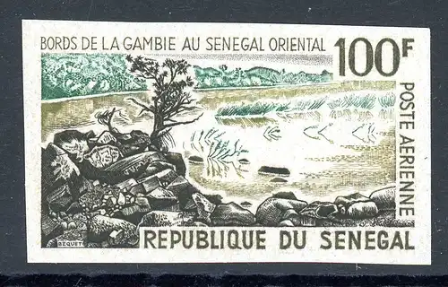 Senegal 301 geschnitten postfrisch #HC038