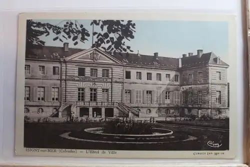 AK Isigny-sur-Mer (Calvados) L'Hôtel de Ville #PG273