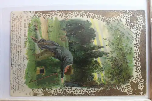 AK Deutschland Grußkarte 1902 #PG255