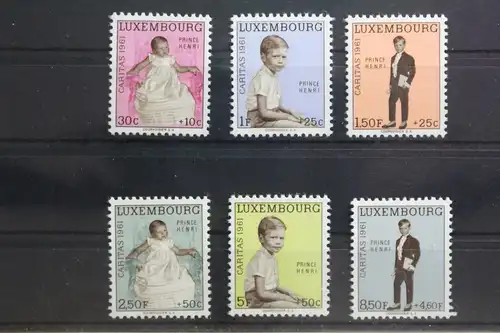 Luxemburg 649-654 postfrisch #TH410