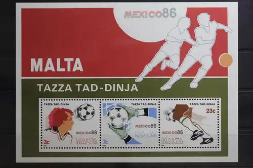 Malta Block 9 mit 748-750 postfrisch #TH523