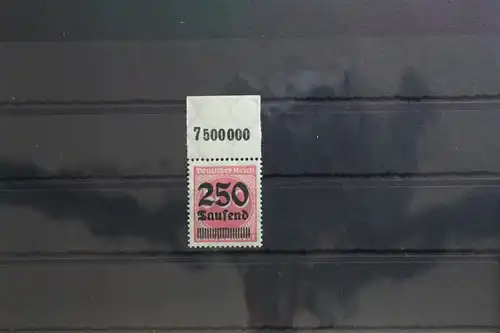 Deutsches Reich 295 P OR postfrisch Oberrand #TH233