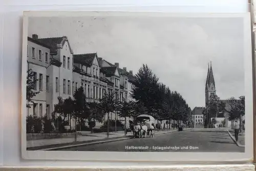 AK Halberstadt Spiegelstraße und Dom #PG298