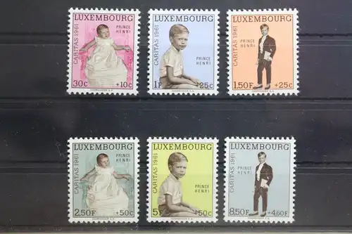 Luxemburg 649-654 postfrisch #TH411