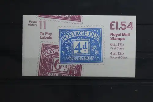 Großbritannien MH 68a postfrisch Markenheftchen #TG451