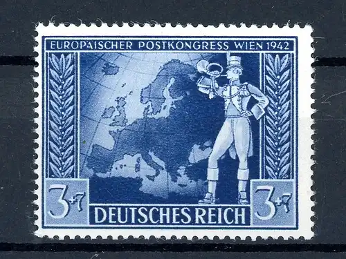 Deutsches Reich Abart 820 II postfrisch gepr. Peschl #HD389