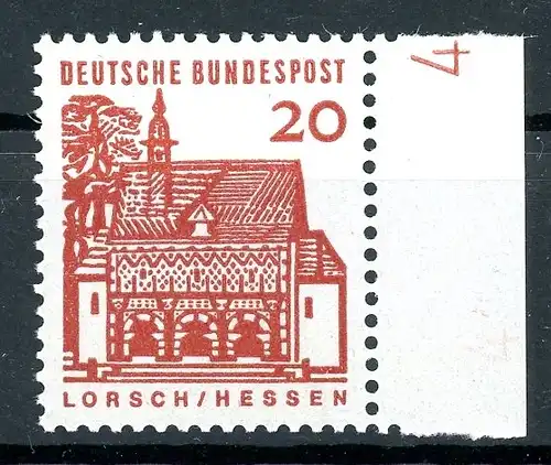 Bund 456 DZ 4 postfrisch #HD025