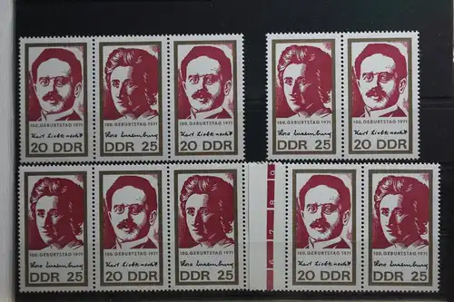 DDR W Zd 244 - W Zd 247 postfrisch #TG611