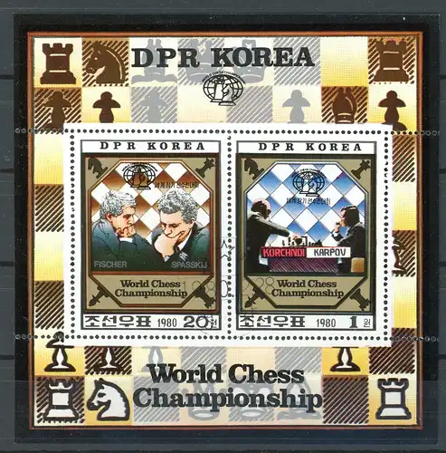 Korea 2074-2075 postfrisch Schach #GI702
